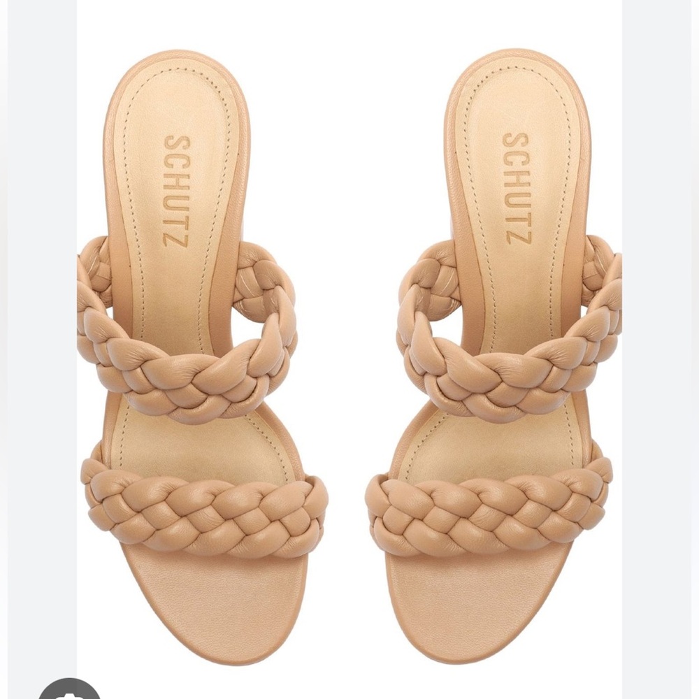 SCHUTZ Myreh braided sandal